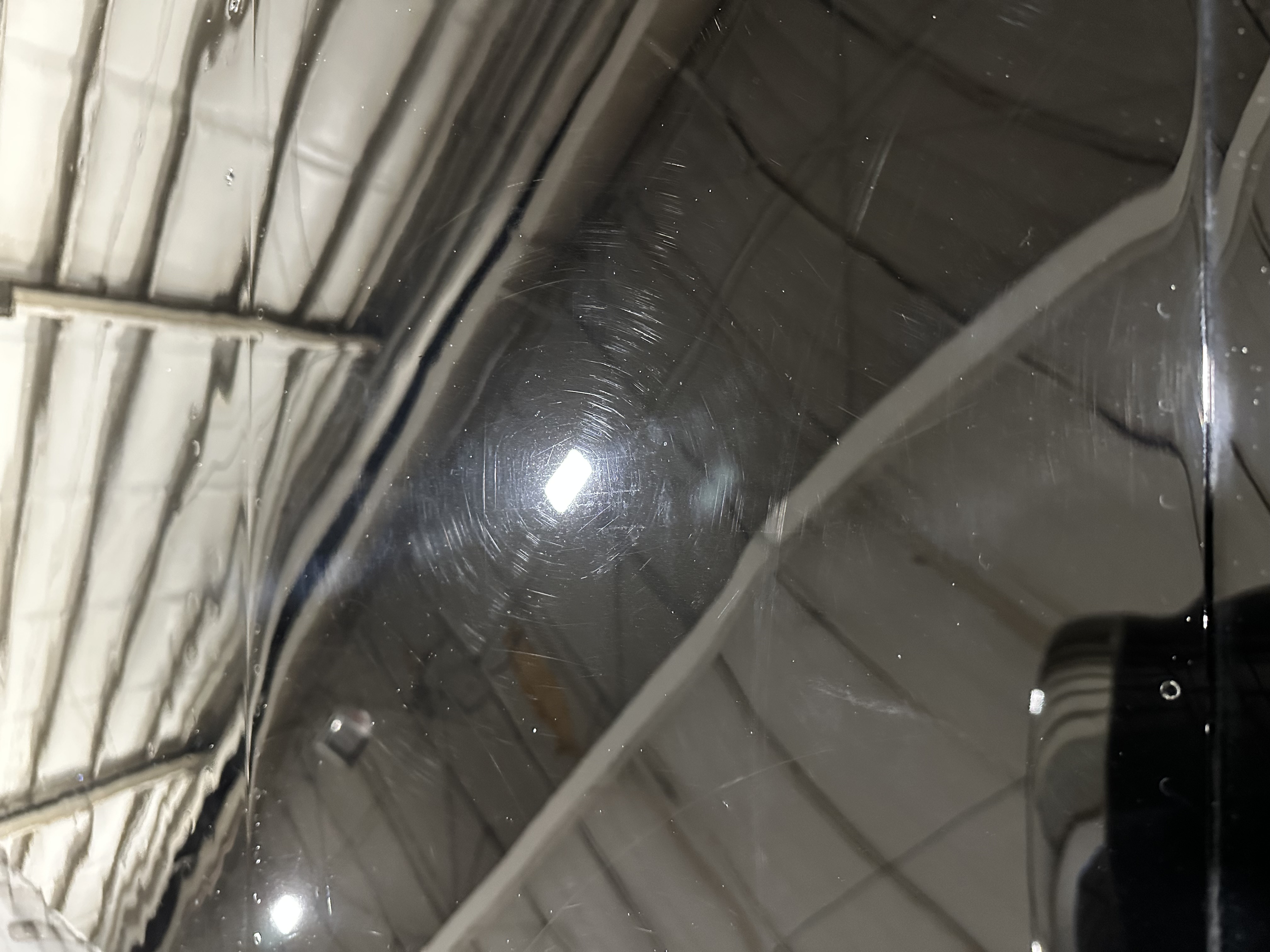 Before - Bright Work Restoration - Metal Surface